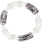 Story Bracelets Collection: Adinkra Resilience Bracelet - Brown