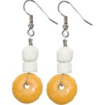 Free Style Collection (coordinated pieces): Earrings - Mustard
