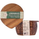 SHEA BUTTER : Coconut Container Lemongrass