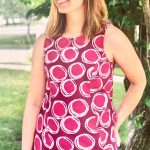 Boardwalk Blouse-Cut Out Wine Organic Cotton